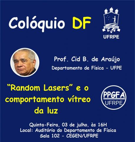 Random Lasers e o comportamento vítreo da luz