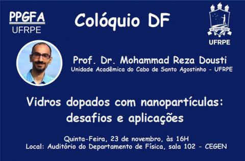 Glasses doped with Nanoparticles: challenges and applications